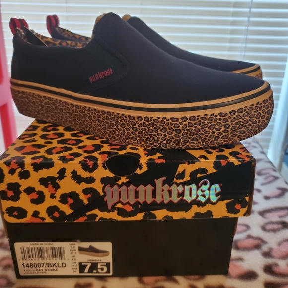 skechers punkrose leopard